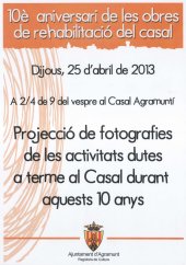 Teatre Casal Agramuntí 