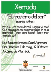 XERRADA A AGRAMUNT SOBRE ELS TRASTONS DE LA SON