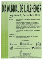 DIA MUNDIAL DE L’ALZHEIMER