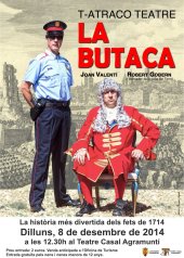 Cartell LA BUTACA NADAL 2014