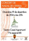 CARTELL CONCERT DE NADAL EMMA
