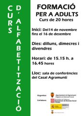 CURS D’ALFABETITZACIÓ PER A ADULTS