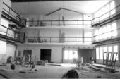 OBRES D'AMPLIACIÓ DE L'ESCENARI DE LA SALA DEL TEATRE DEL CASAL AGRAMUNTÍ,  NOVEMBRE DE 2002